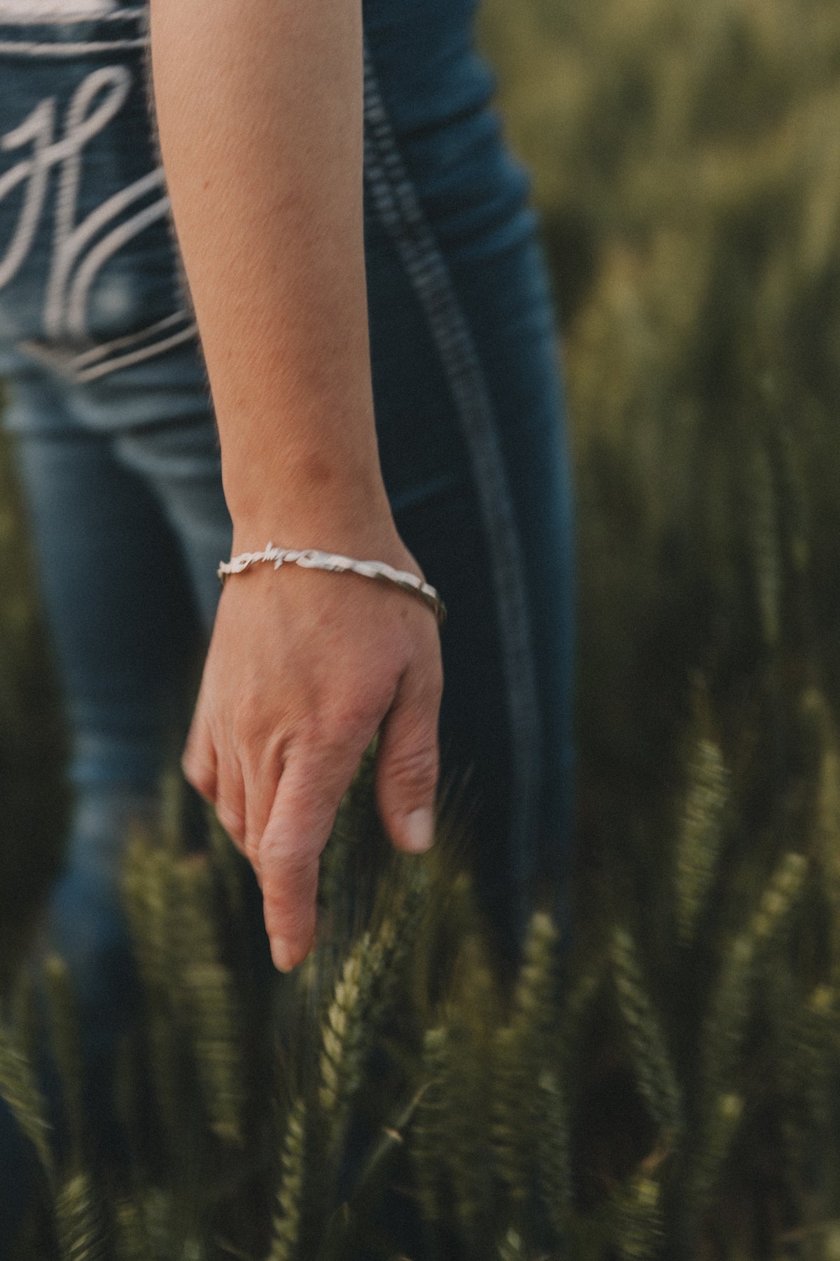 Barbed Wire Bangle in 925 Sterling Silver (shipping delay)