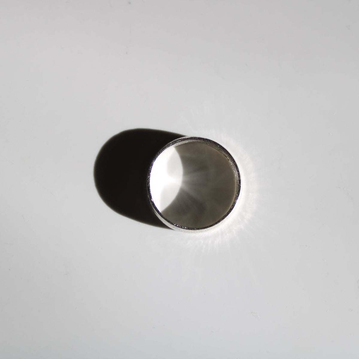 Textured Wedding Band in 925 Sterling Silver
