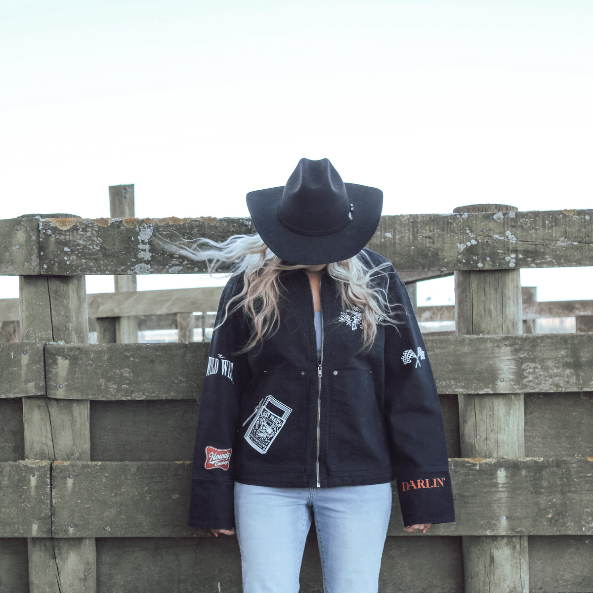 The Outlaw Jacket in Black by Western Edge