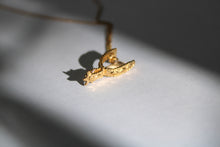 Load image into Gallery viewer, Gold Spur Necklace - 18k gold plated sterling silver