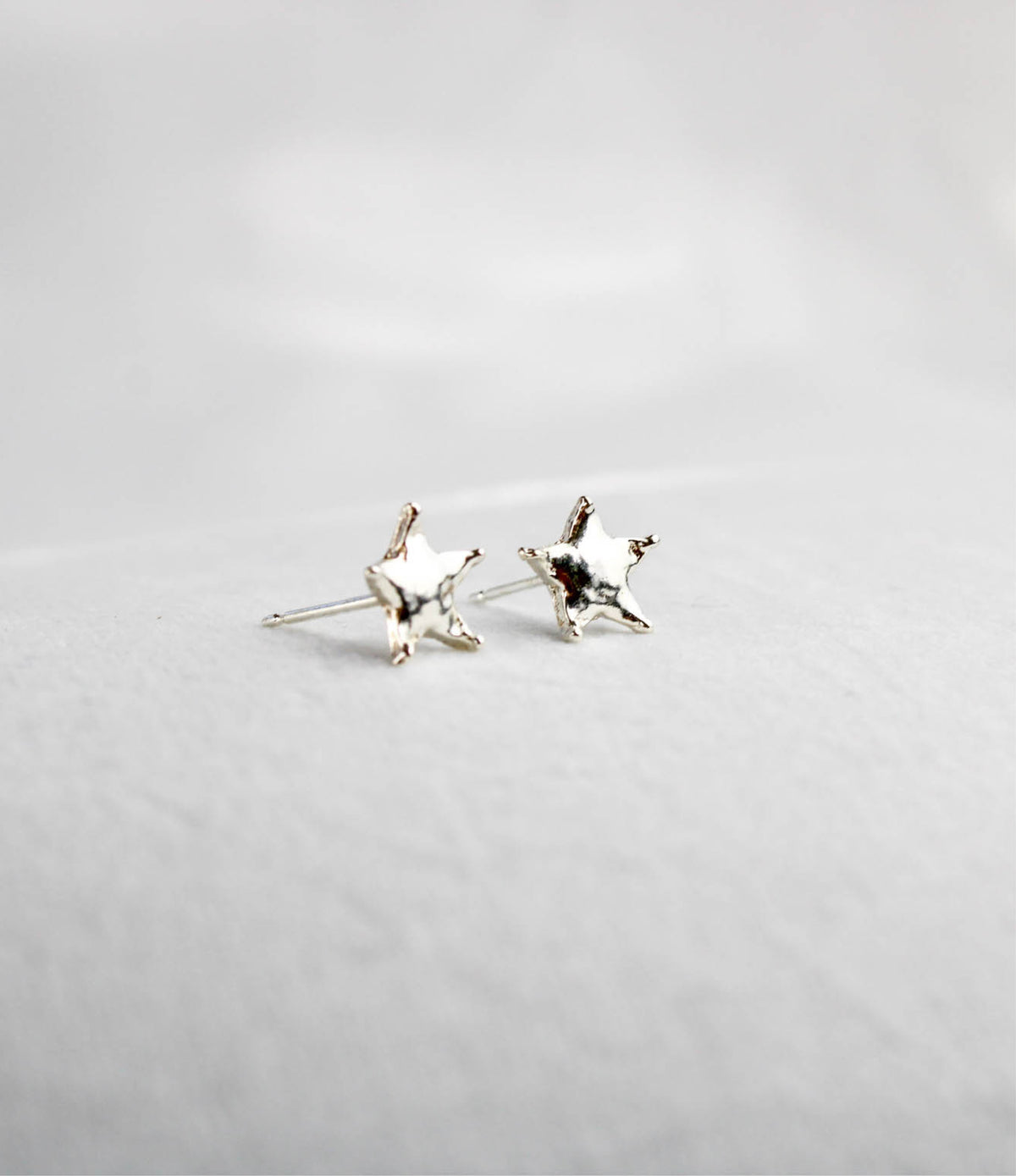 Lonestar Stud Earrings in Solid 925 Sterling Silver