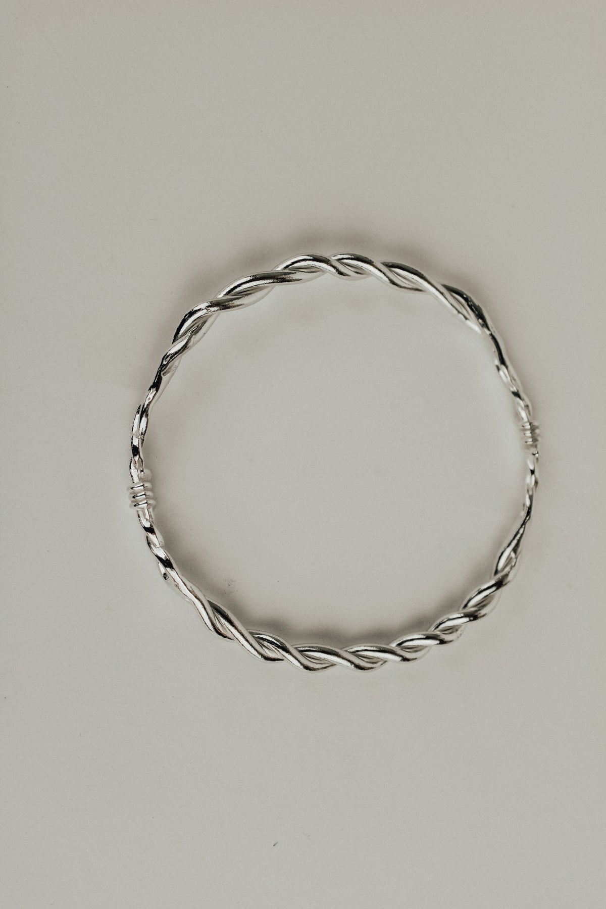 Barbed Wire Bangle in 925 Sterling Silver (shipping delay)
