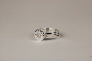 Sterling Silver Bullet Ring