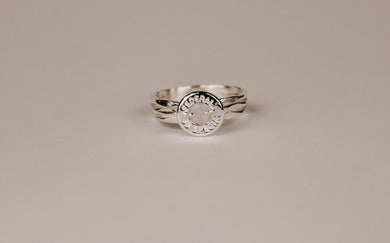 Sterling Silver Bullet Ring