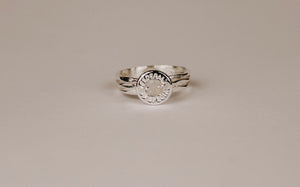 Sterling Silver Bullet Ring