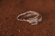 Load image into Gallery viewer, Western Buckle Cuff Bangle ©️ Sterling Silver