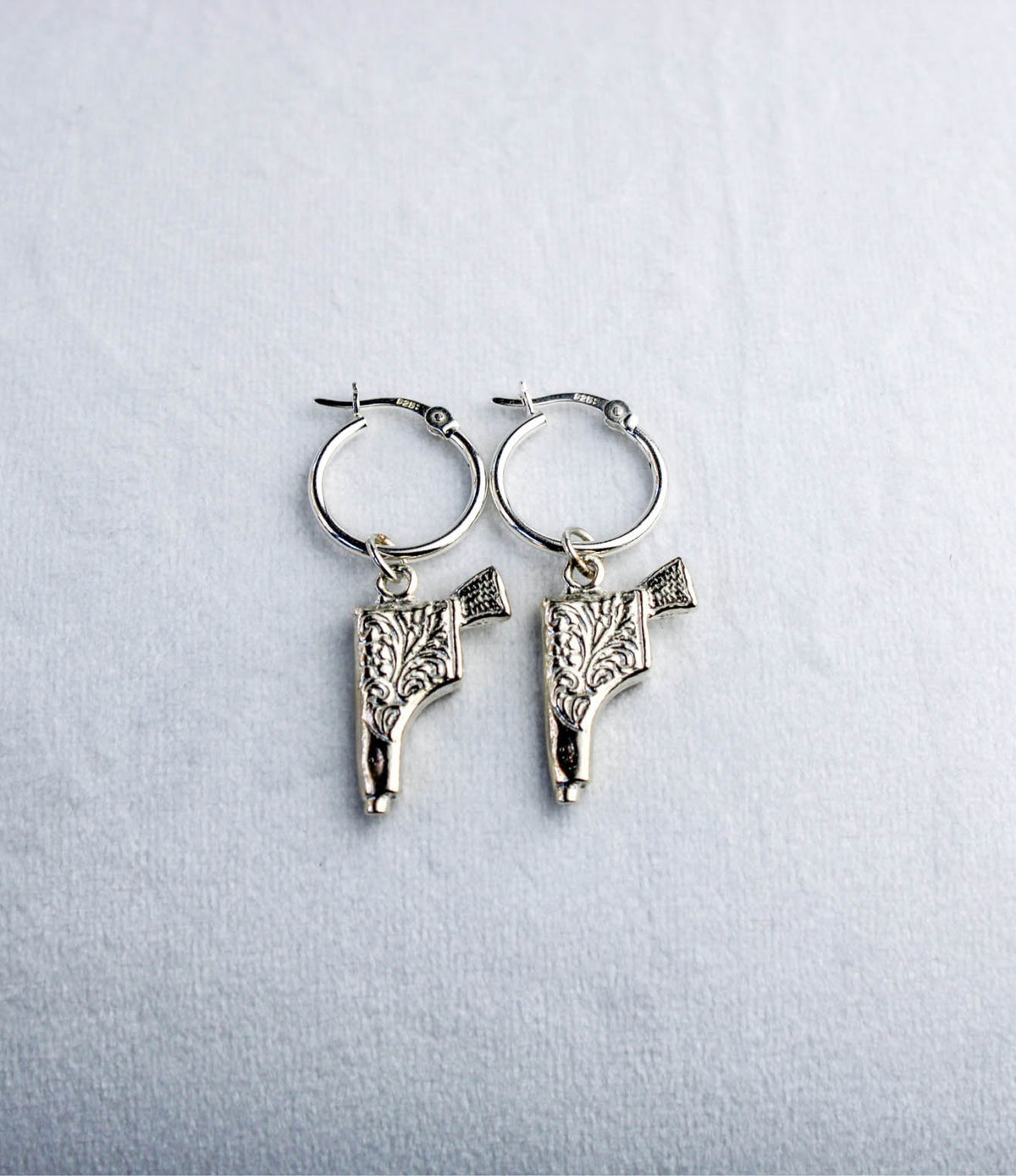 Frontier Colt Earrings in 925 Sterling Silver