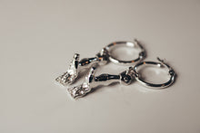 Load image into Gallery viewer, Shearing Handpiece Earrings - Sterling Silver