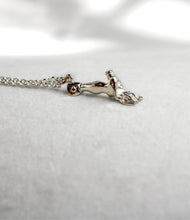 Load image into Gallery viewer, Shearing Hand Piece Necklace in 925 Sterling Silver
