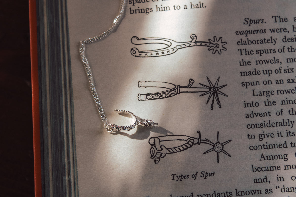 Silver Spur Necklace in 925 Sterling Silver