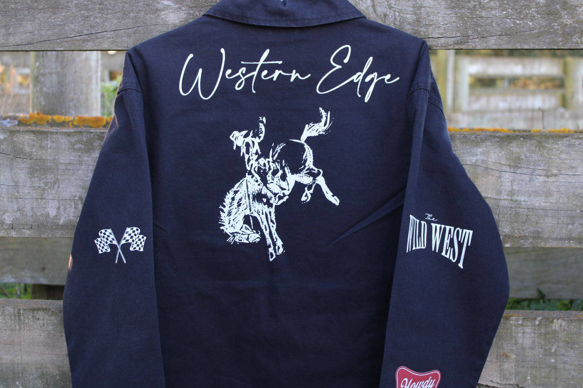 The Outlaw Jacket in Black by Western Edge