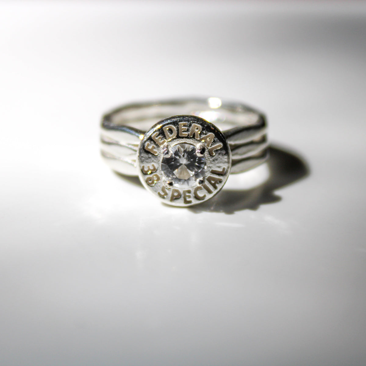 Federal .38 Special Ring in 925 Sterling Silver