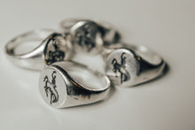 Load image into Gallery viewer, The Bronc Ring in 925 Sterling Silver