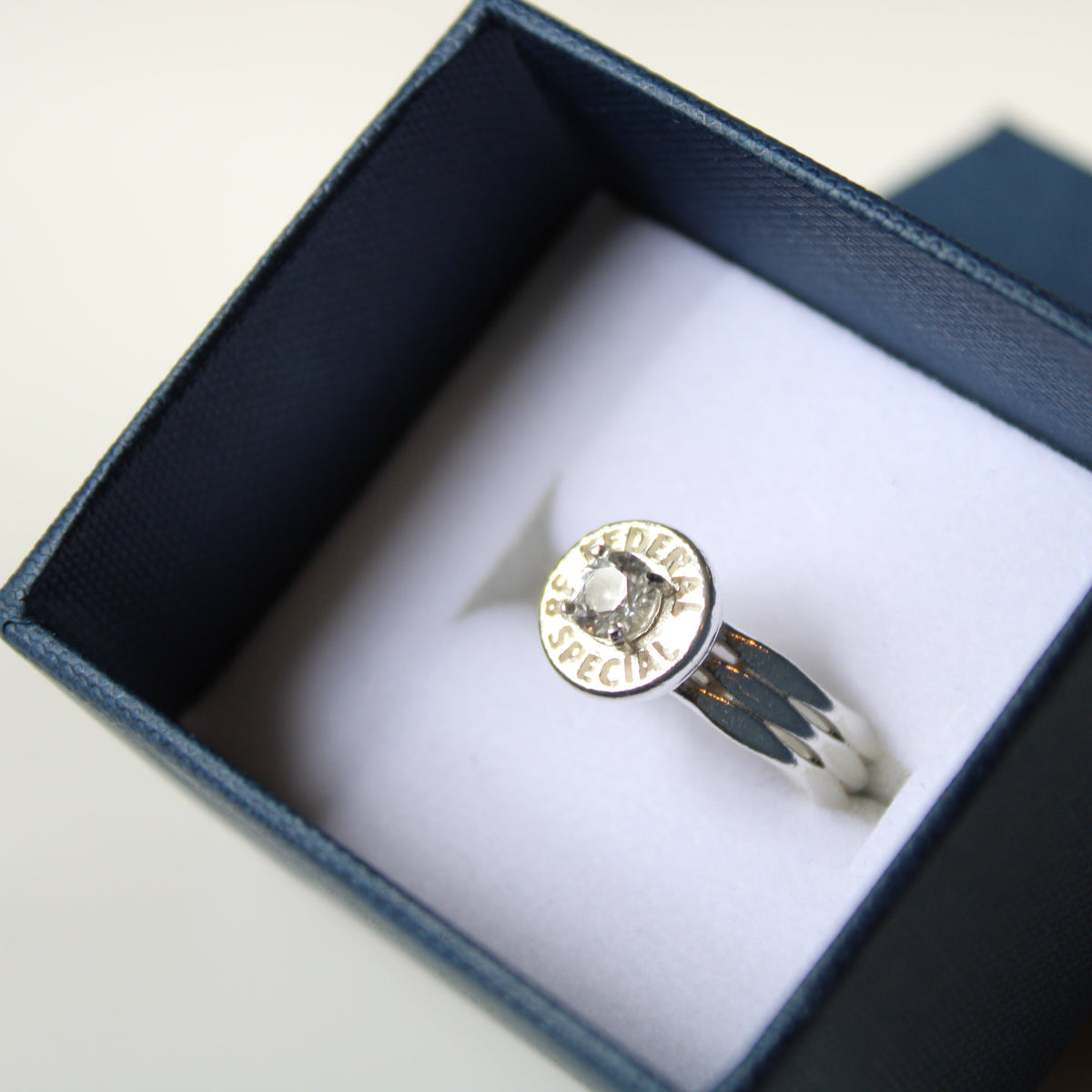 Federal .38 Special Ring in 925 Sterling Silver