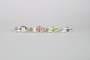 Sterling Silver Bullet Ring