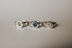 Sterling Silver Bullet Ring