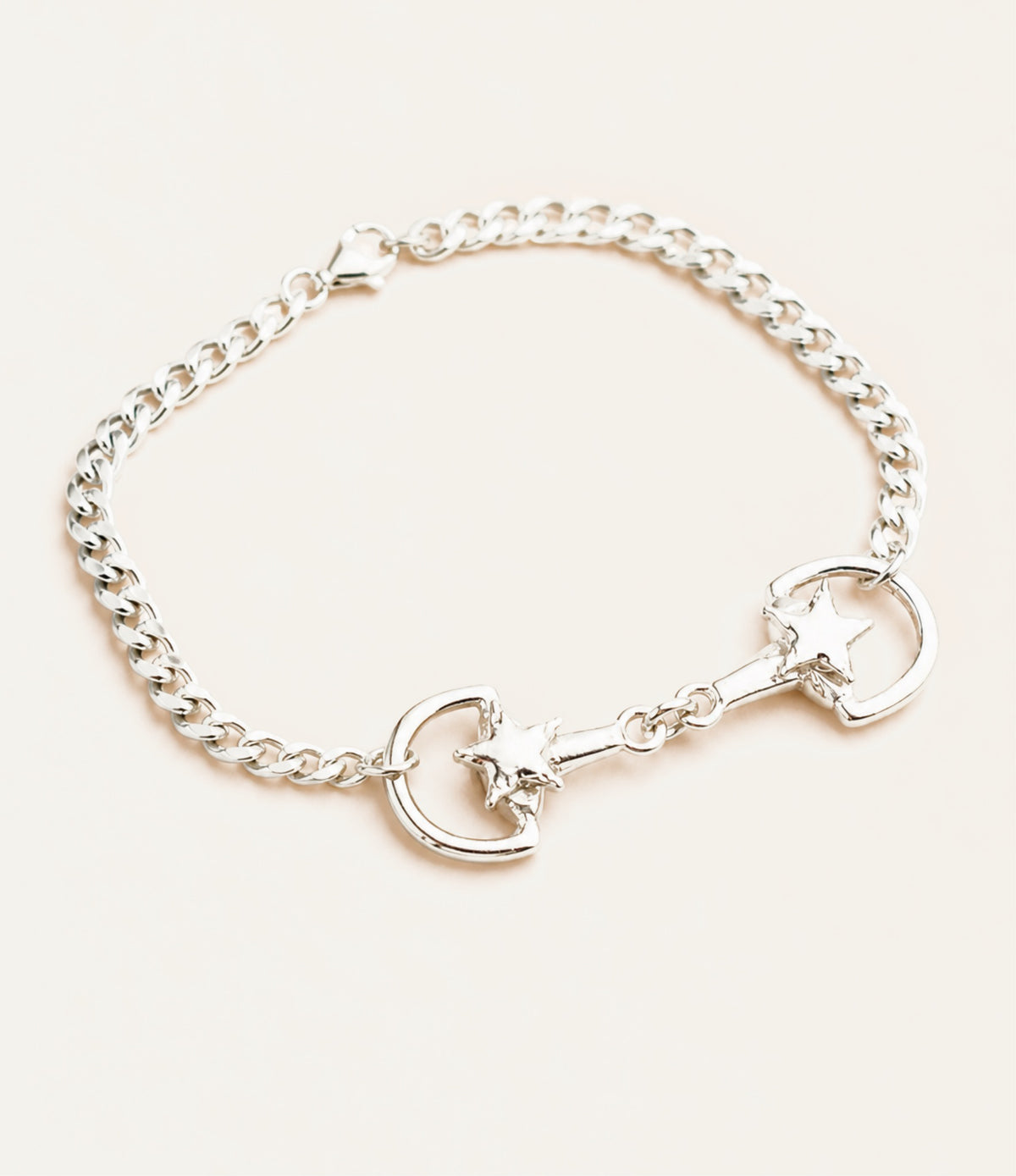 Lonestar Bit Bracelet in 925 Sterling Silver