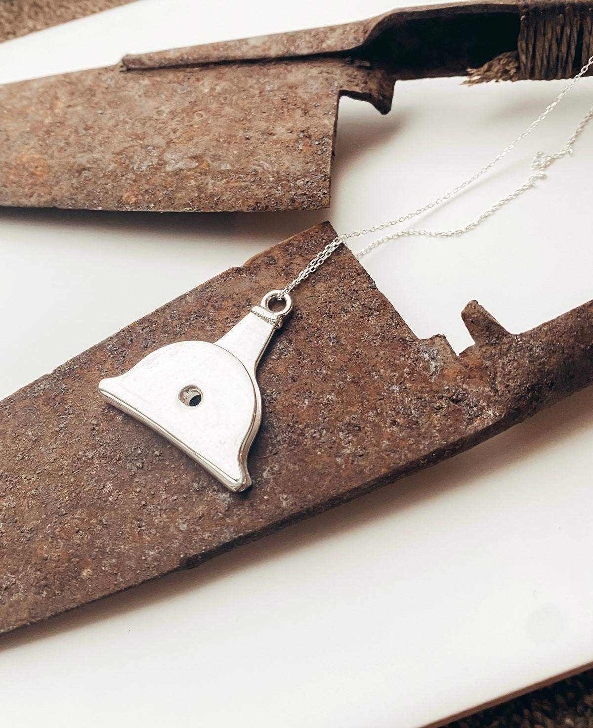 Shepherds Whistle in 925 Sterling Silver - Functioning Whistle