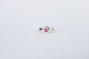 Sterling Silver Bullet Ring