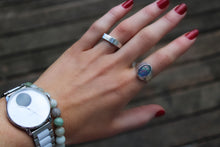 Load image into Gallery viewer, Weathered Opal Sterling Silver Ring