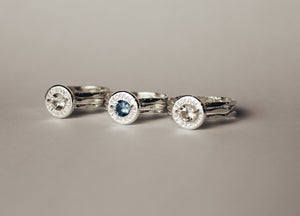 Sterling Silver Bullet Ring