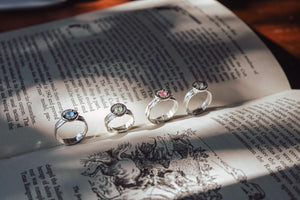 Sterling Silver Bullet Ring