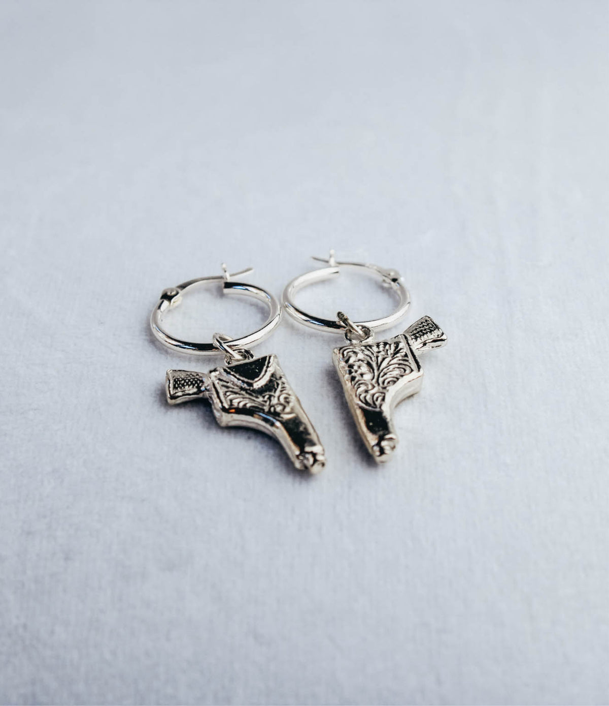Frontier Colt Earrings in 925 Sterling Silver