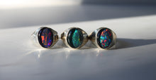 Load image into Gallery viewer, Weathered Opal Ring in Sterling Silver