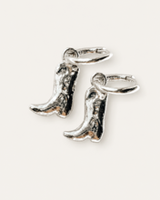Load image into Gallery viewer, Cowboy Boots Earrings in 925 Sterling Silver
