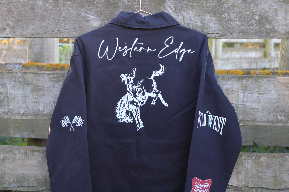 The Outlaw Jacket in Black by Western Edge
