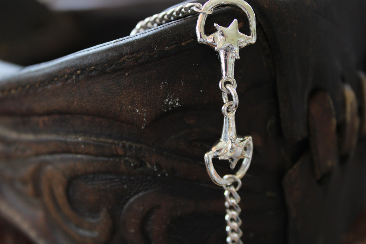 Lonestar Bit Bracelet in 925 Sterling Silver