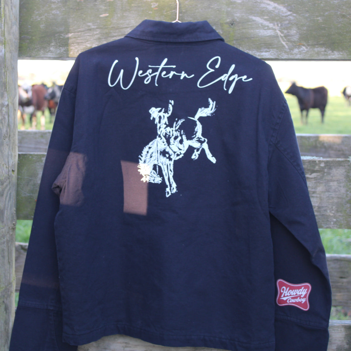The Outlaw Jacket in Black by Western Edge