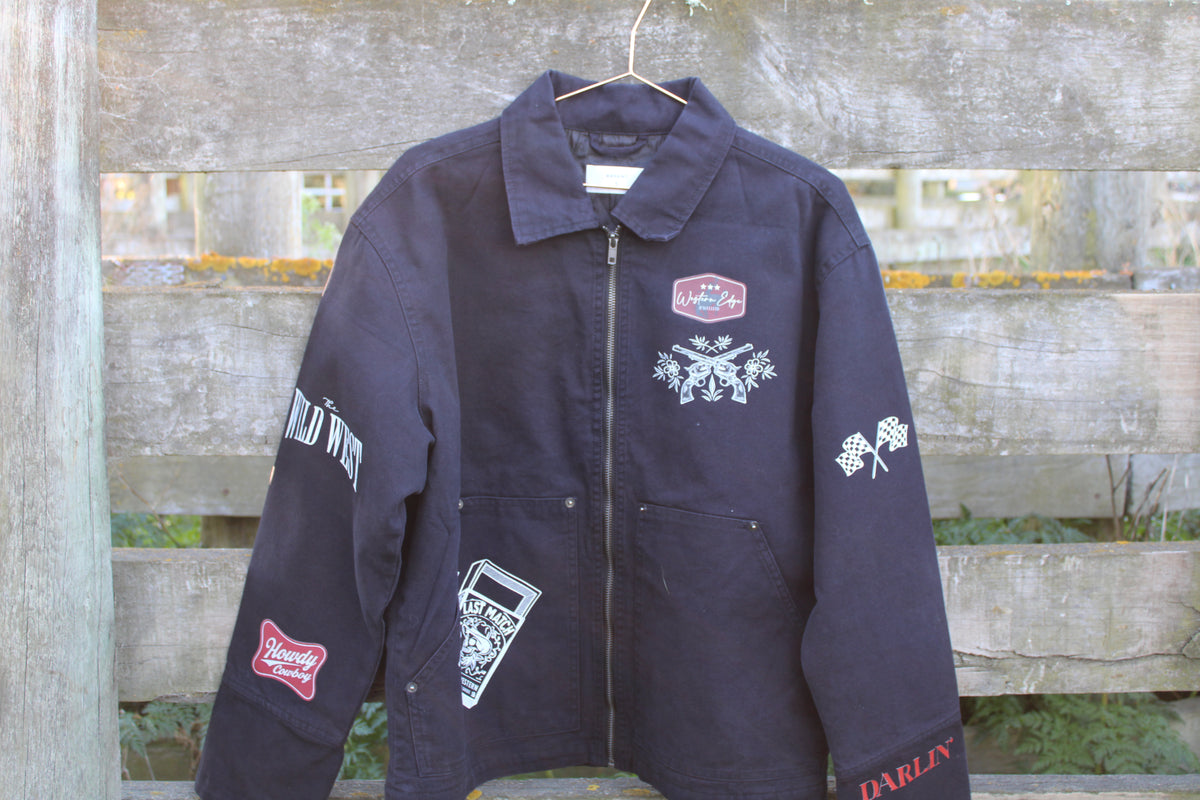 The Outlaw Jacket in Black by Western Edge