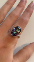 Load image into Gallery viewer, Mystic/Rainbow Topaz Ring - Sterling Silver