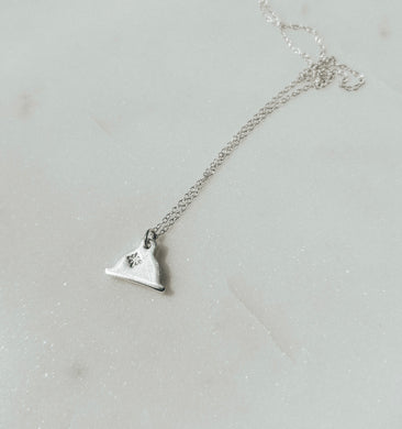Mini Shepherd Whistle Necklace - Sterling Silver