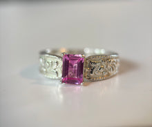 Load image into Gallery viewer, Western Belle Engagement Ring - Pink Sapphire Gemstone
