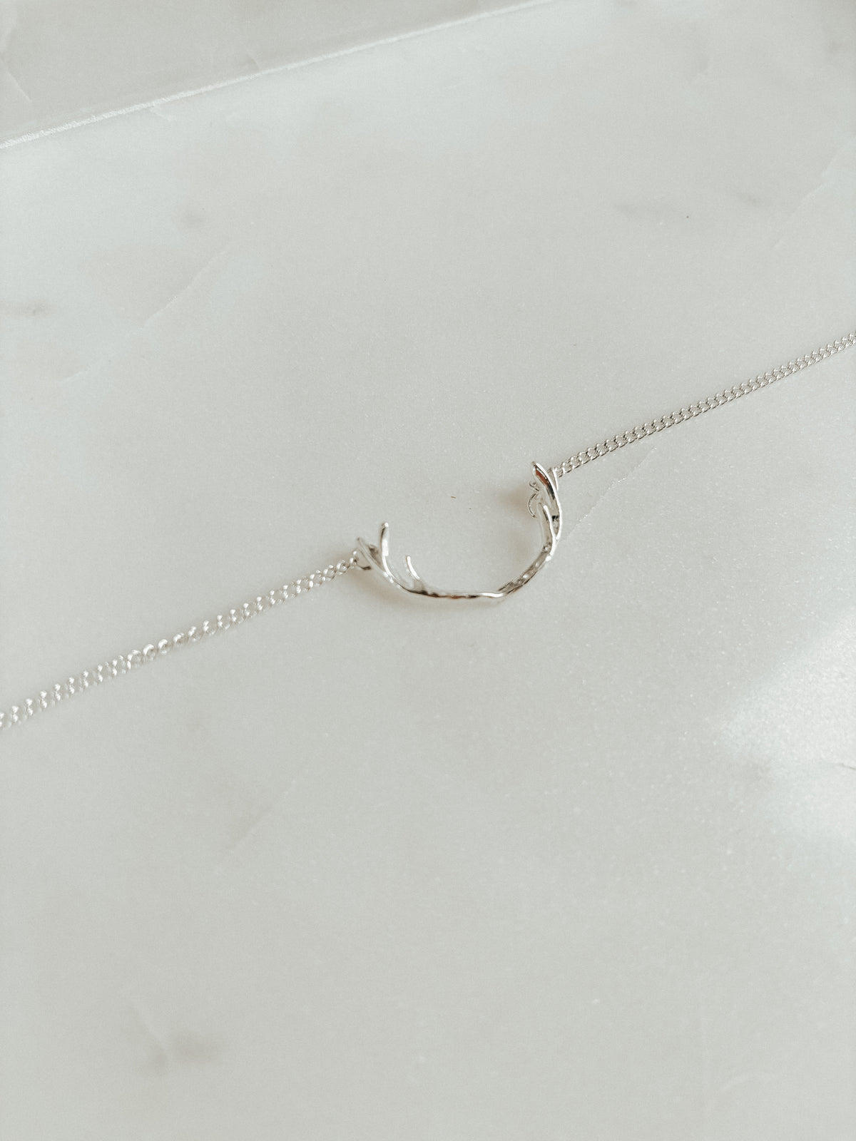 Wild Stag Necklace in 925 Sterling Silver