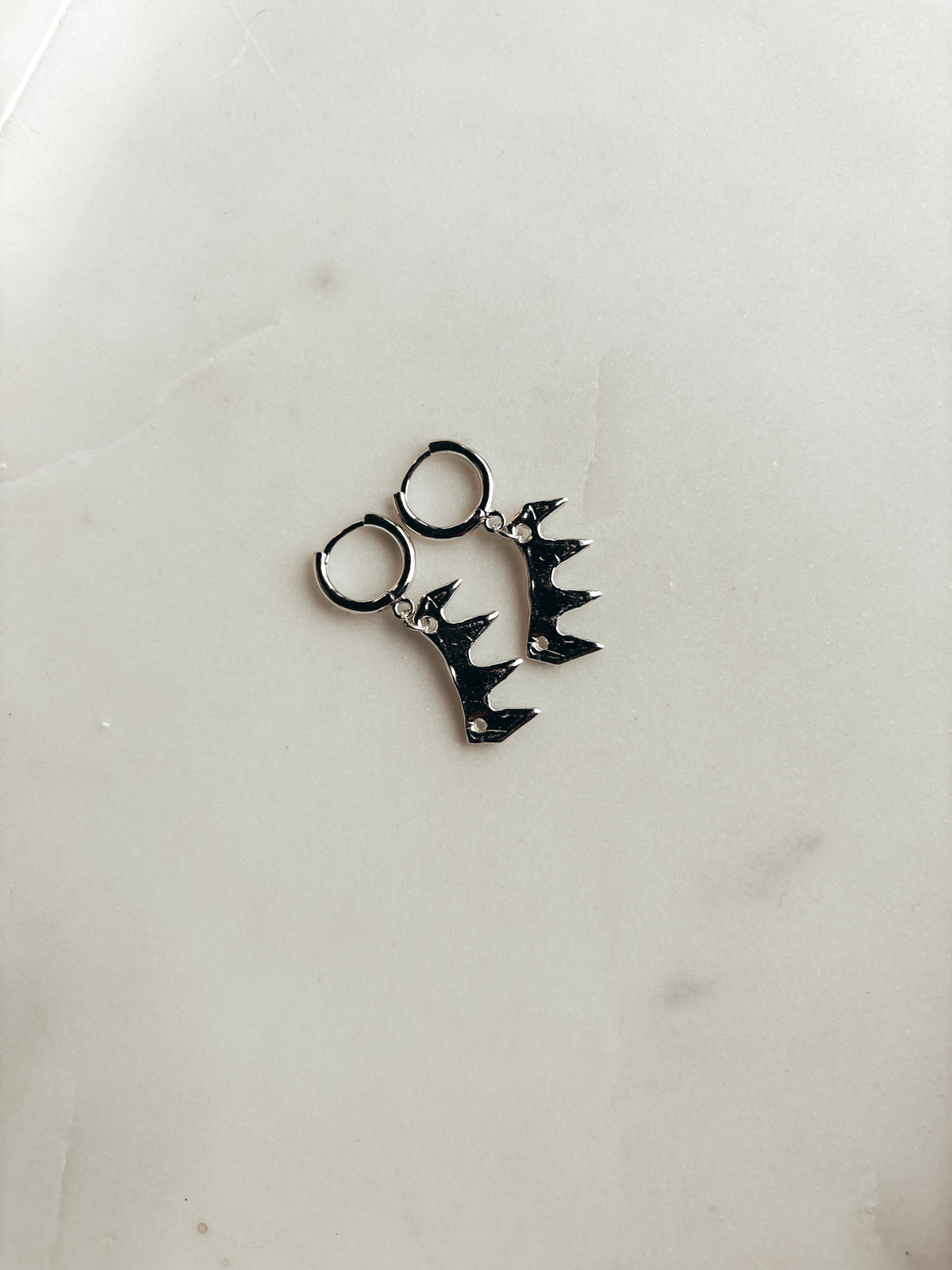 Shearing Cutter Earrings in Solid 925 Sterling Silver