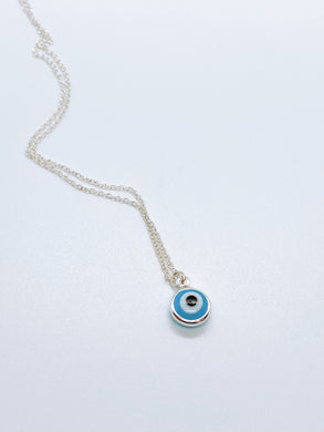 Sterling Silver Evil Eye Necklace