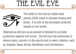 Sterling Silver Evil Eye Necklace