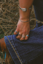 Load image into Gallery viewer, Western Buckle Cuff Bangle ©️ Sterling Silver