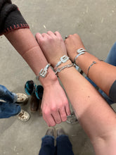 Load image into Gallery viewer, Western Buckle Cuff Bangle ©️ Sterling Silver