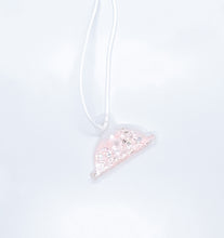 Load image into Gallery viewer, Pink Glitter Shepherds Whistle - functioning whistle